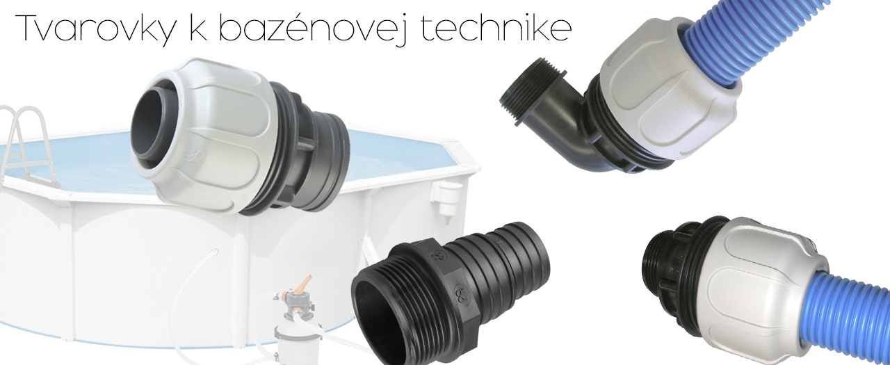 Tvarovky na baznov hadice