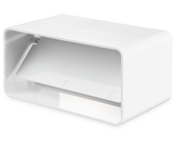 Spojka ploch� so sp�tnou klapkou 90x220mm PVC